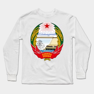 Emblem  of  North  Korea Long Sleeve T-Shirt